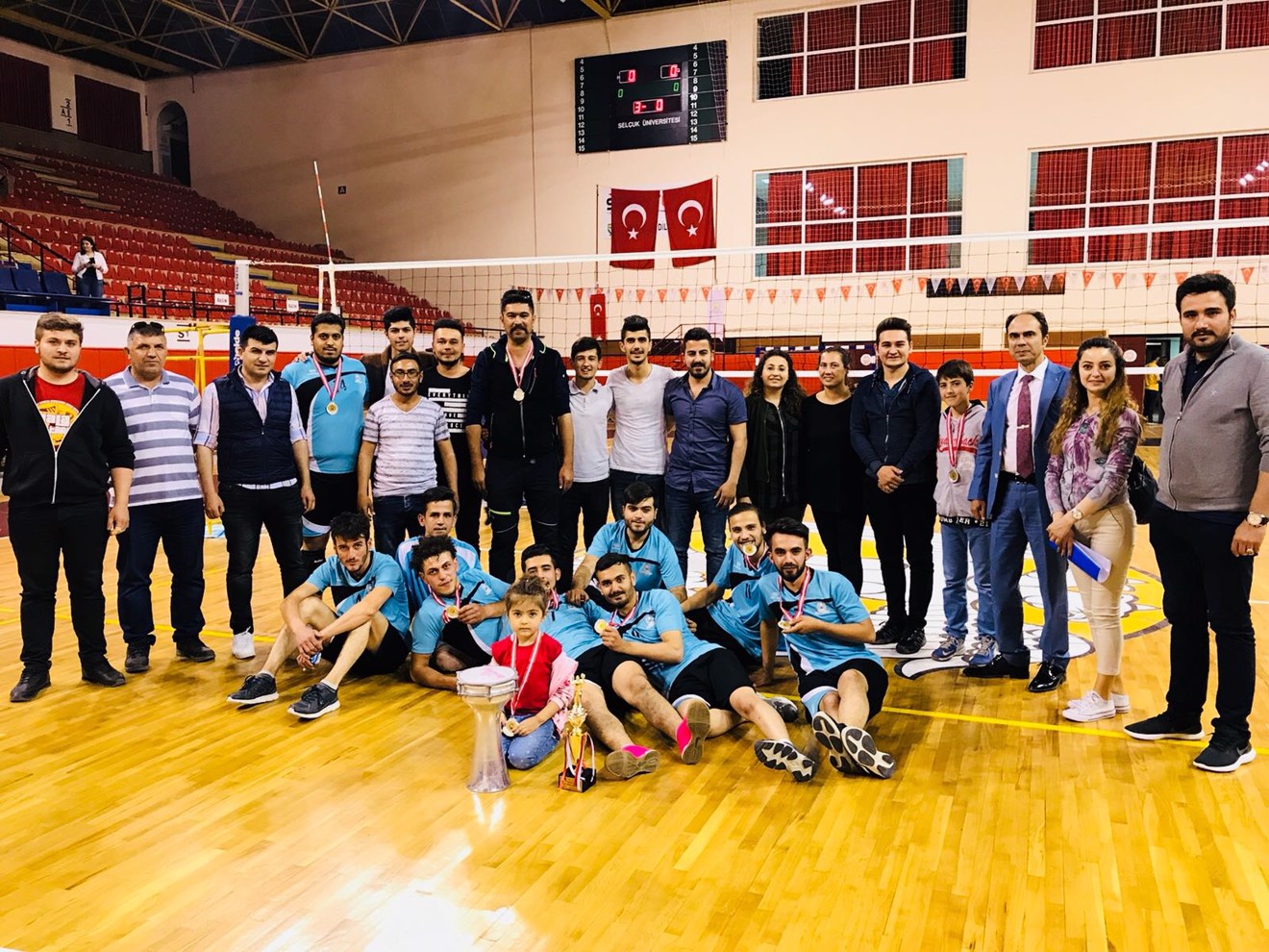 SELÇUK ÜNİVERSİTESİ 25. SPOR ETKİNLİKLERİ VOLEYBOL ERKEK ÖĞRENCİ MÜSABAKALARI